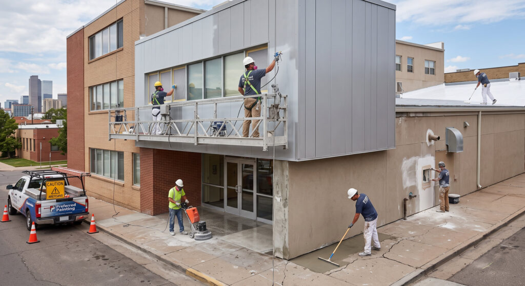 Preferred Paintings Commercial Surface Restoration Services