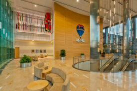 Common areas,elevator lobby walls, restrooms, wallcovering repair, doors and frames, vinyl removal RE/MAX lobby Denver - Preferred Painting Denver CO, Common areas,elevator lobby walls, restrooms, wallcovering repair, doors and frames, vinyl removal